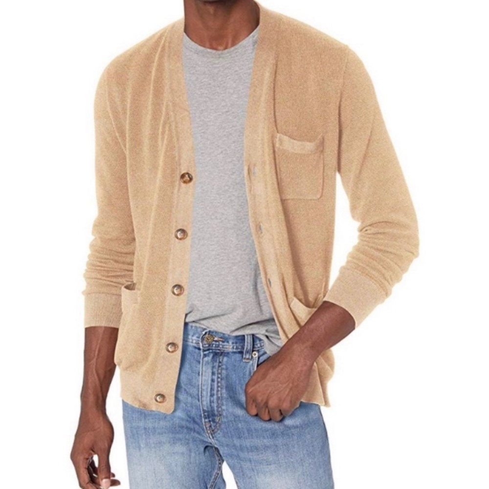 J. Crew Tan Cardigan Sweater